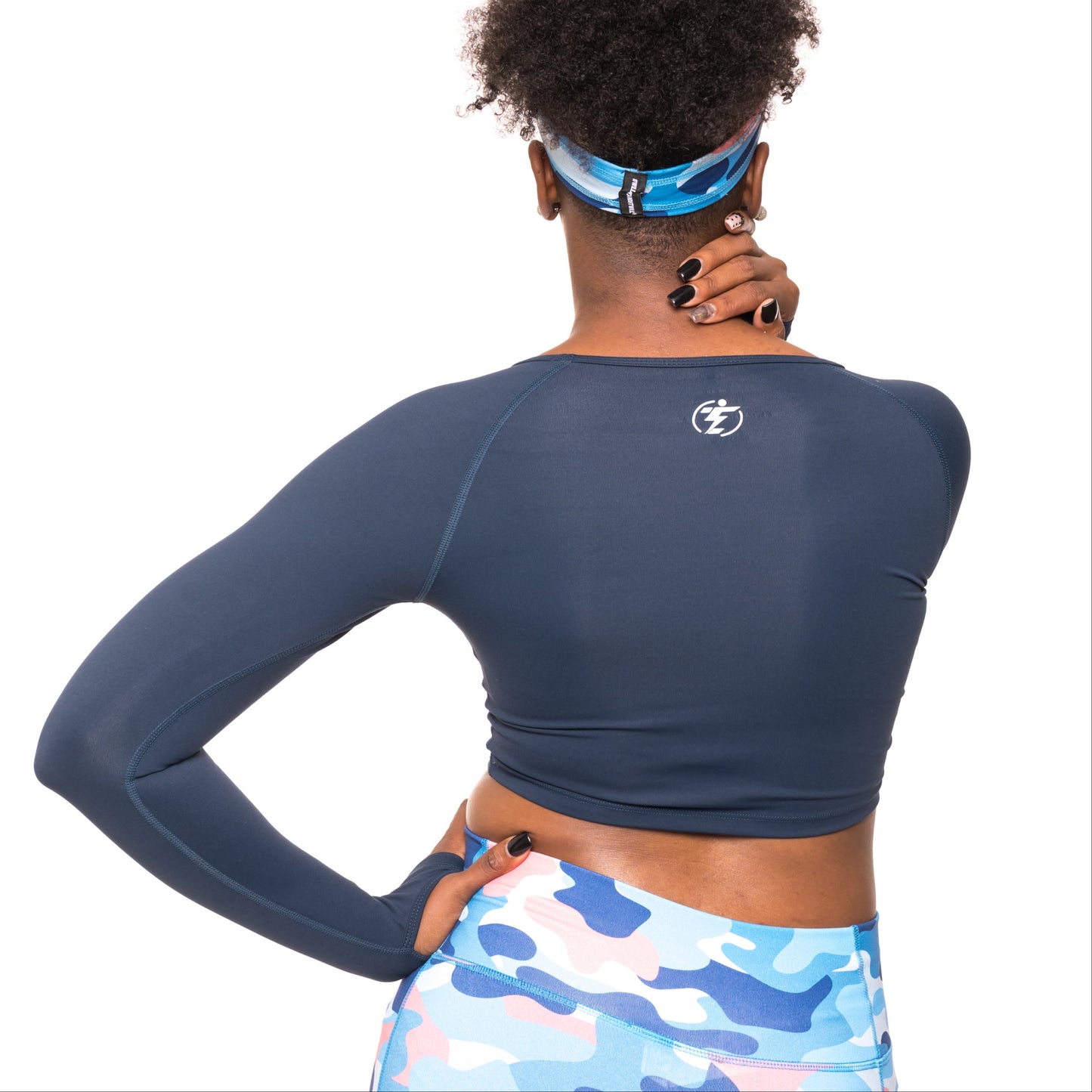 TRAINING LONG SLEEVE CROP