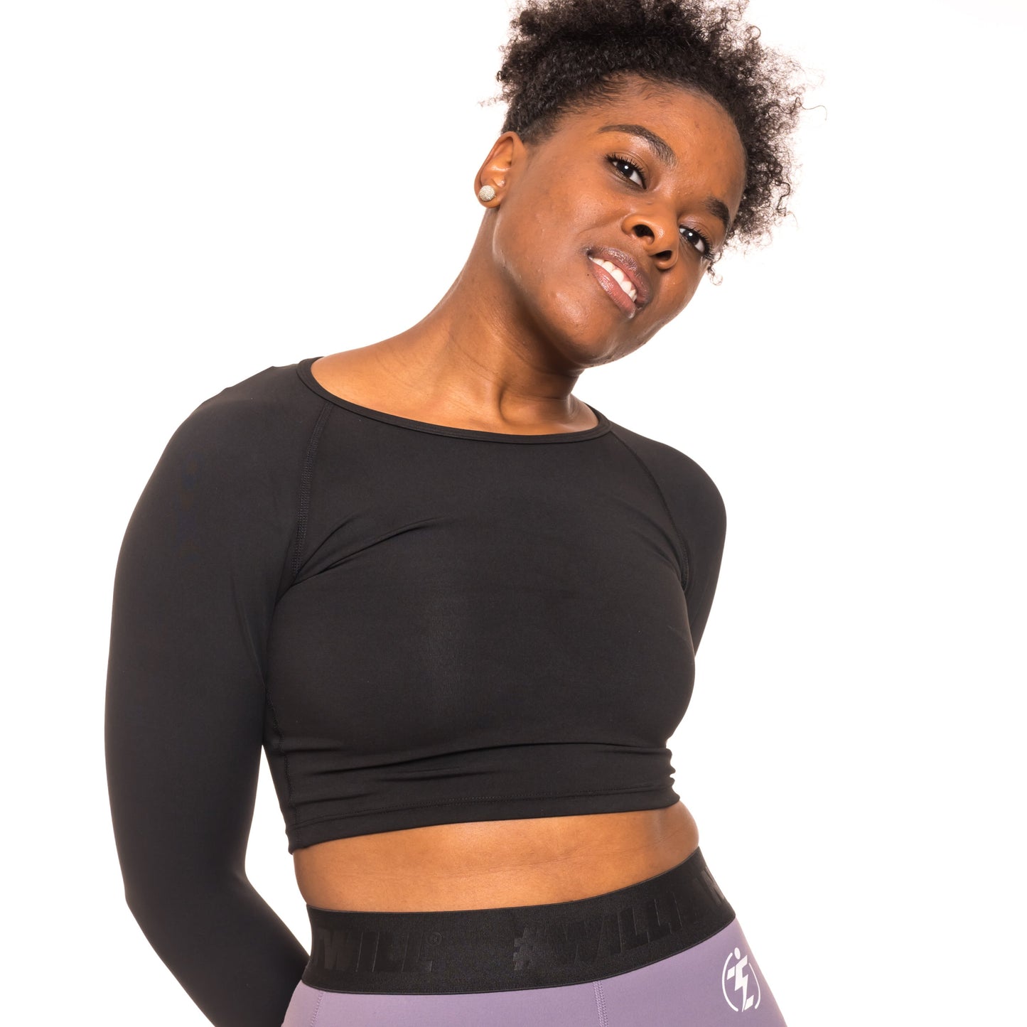 TRAINING LONG SLEEVE CROP