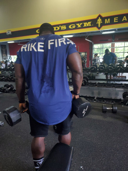 TRAIN HARD | STRIKE FIRST T-SHIRT