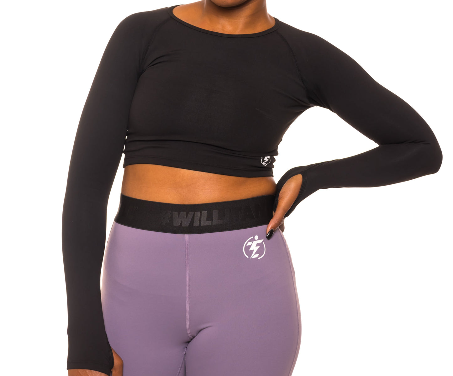 TRAINING LONG SLEEVE CROP