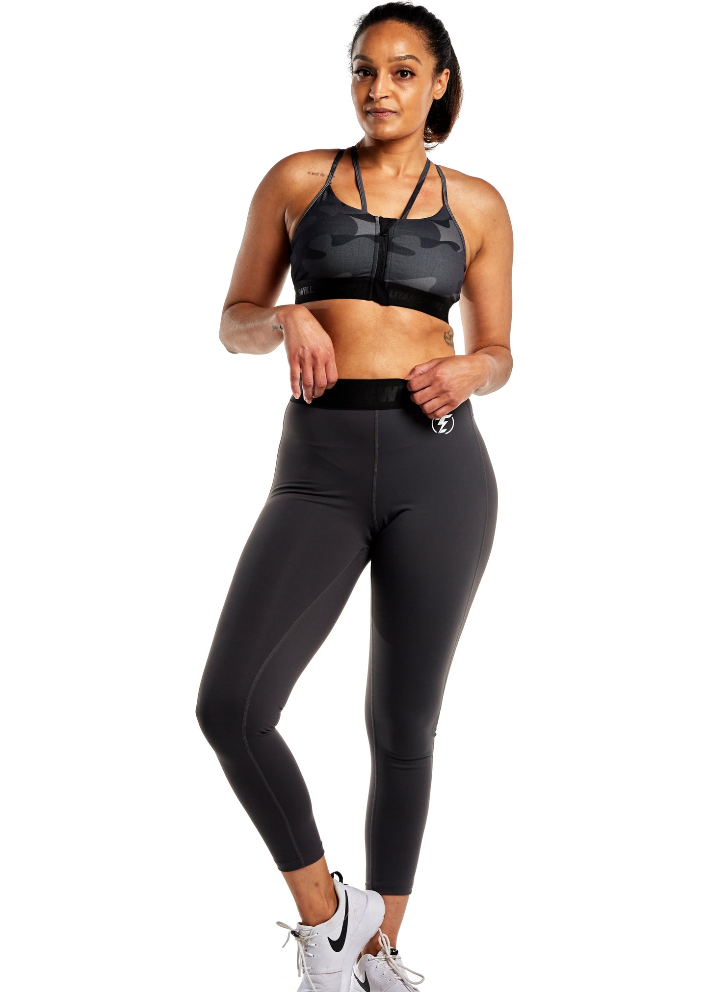 Exposed Waistband Leggings