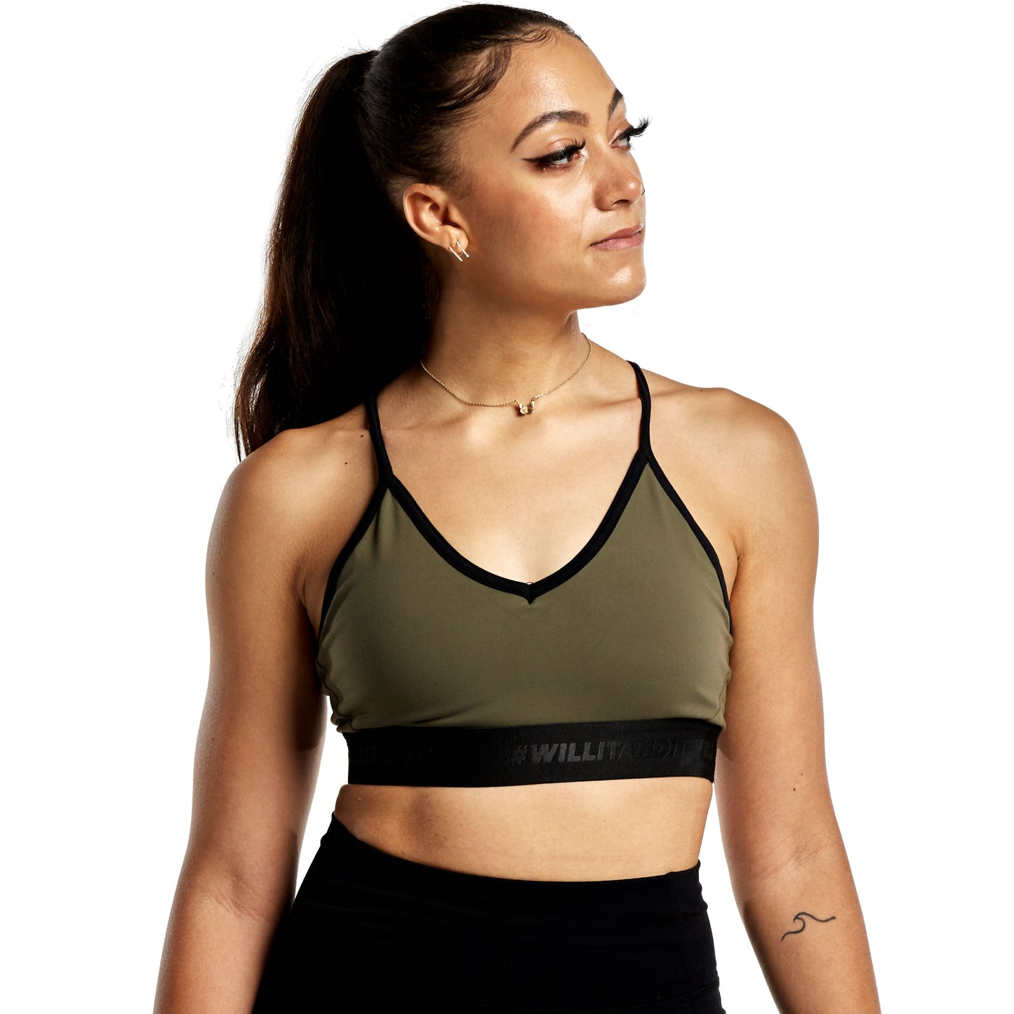 ZOEY MESH SPORTS BRA