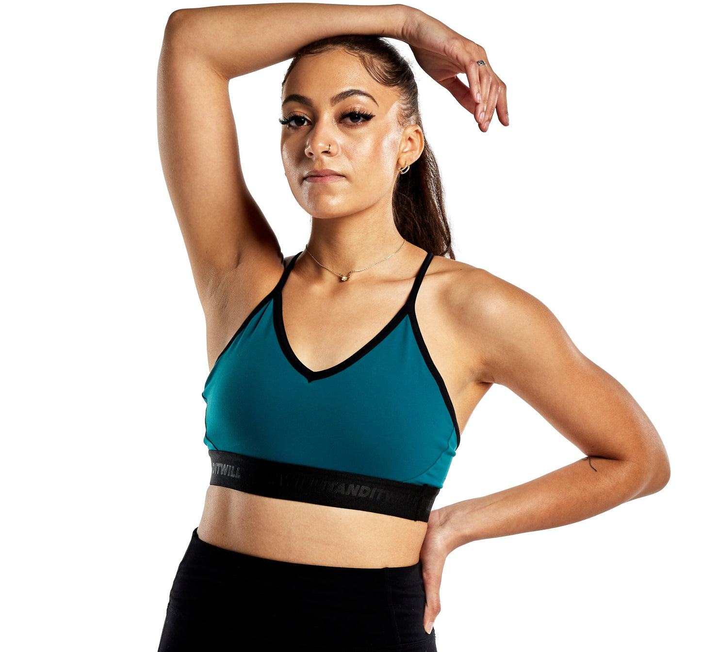 ZOEY MESH SPORTS BRA