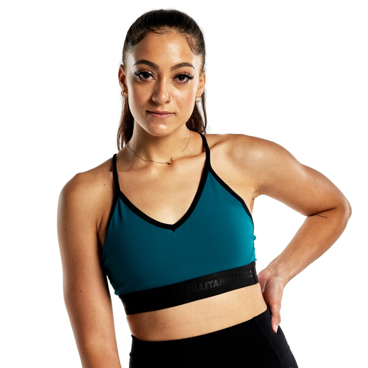 ZOEY MESH SPORTS BRA