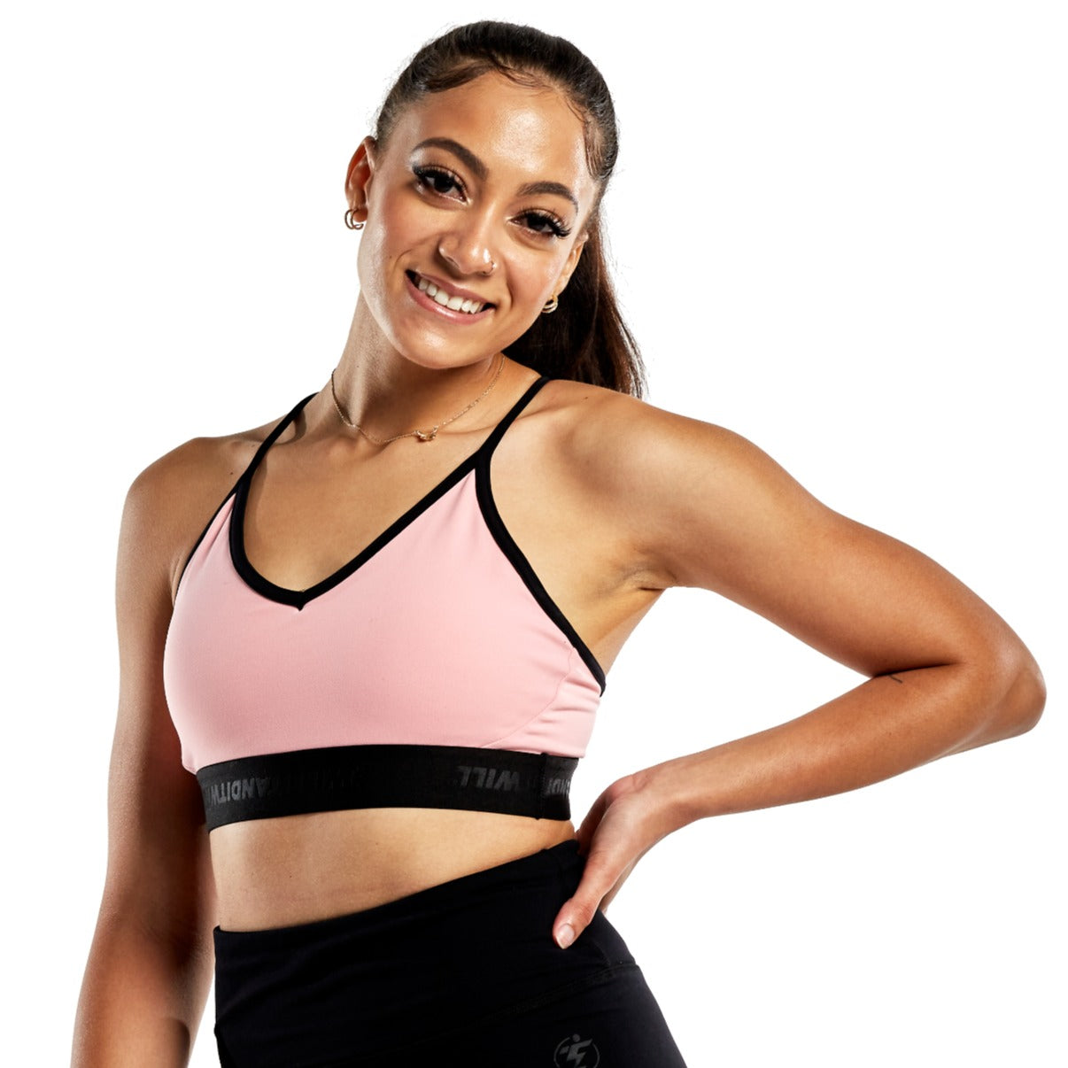ZOEY MESH SPORTS BRA