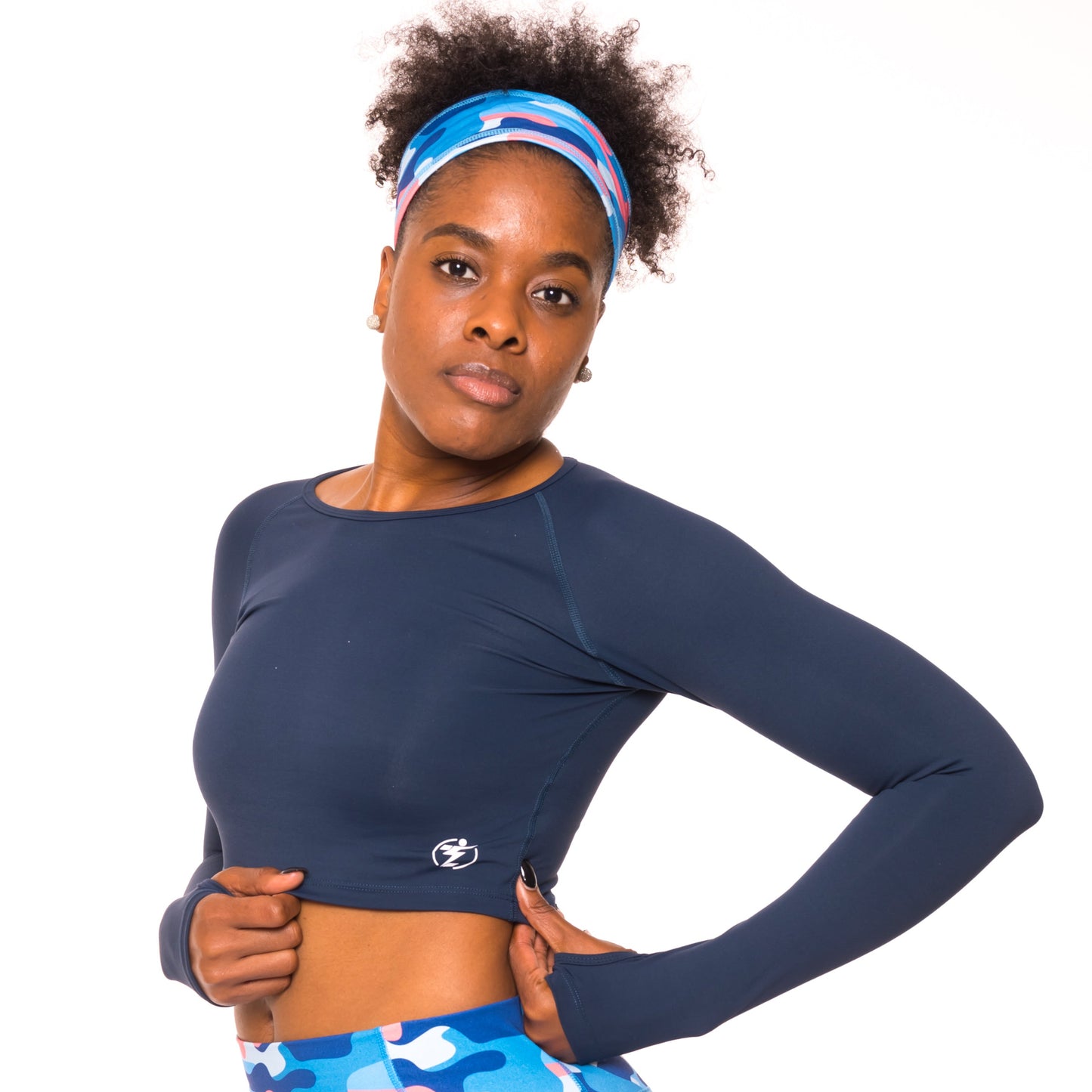 TRAINING LONG SLEEVE CROP