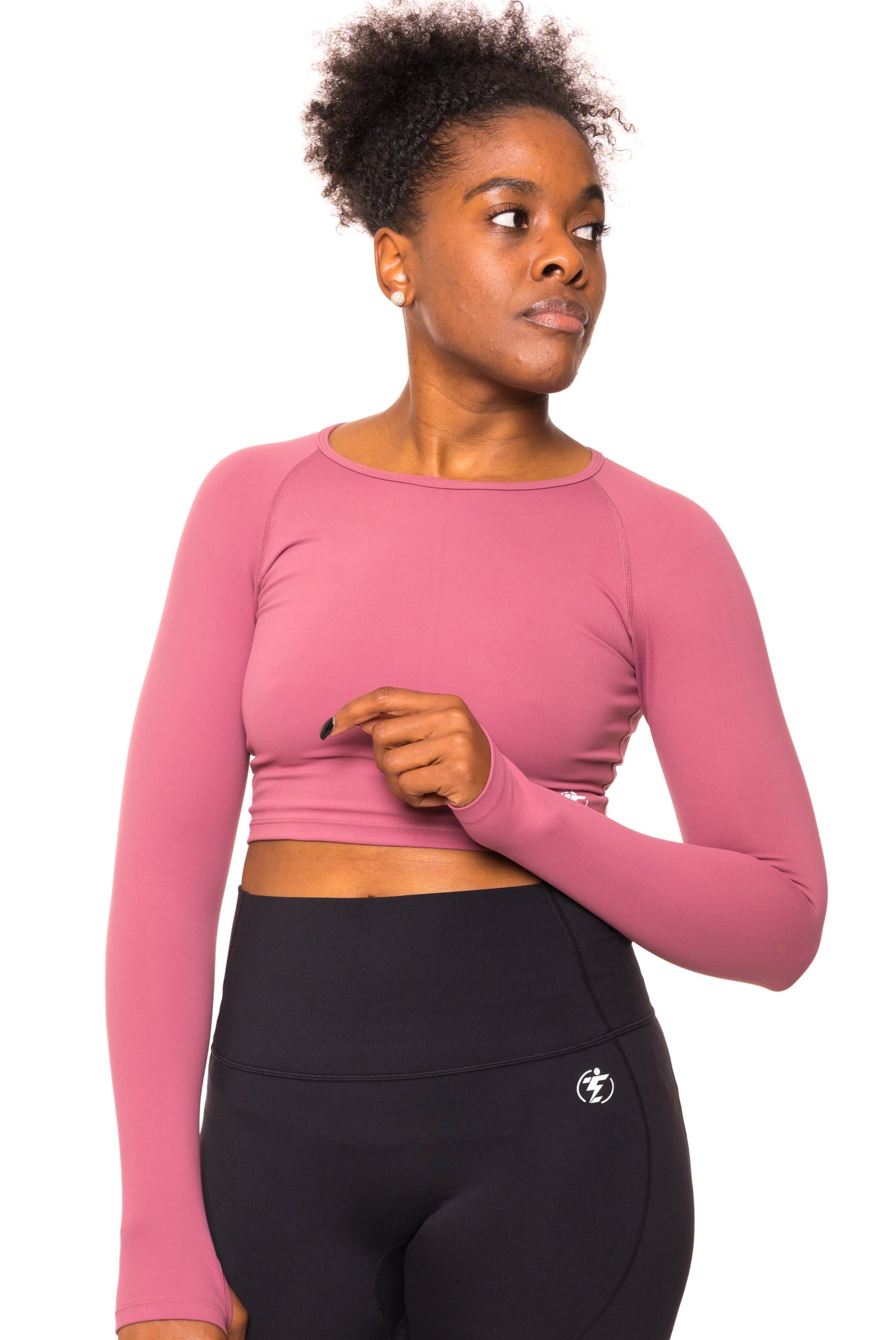TRAINING LONG SLEEVE CROP