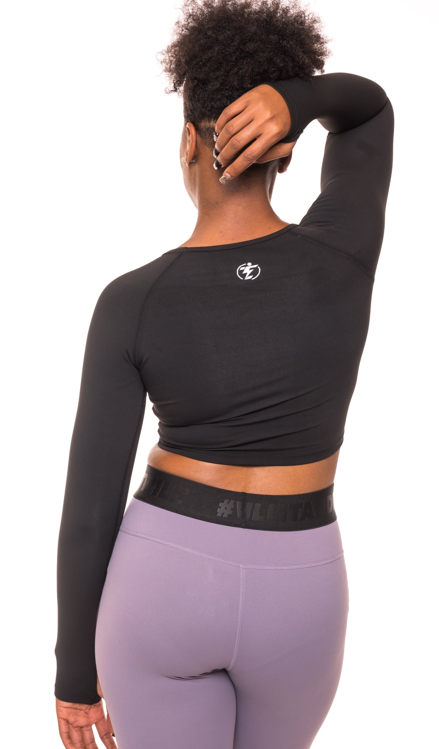 TRAINING LONG SLEEVE CROP