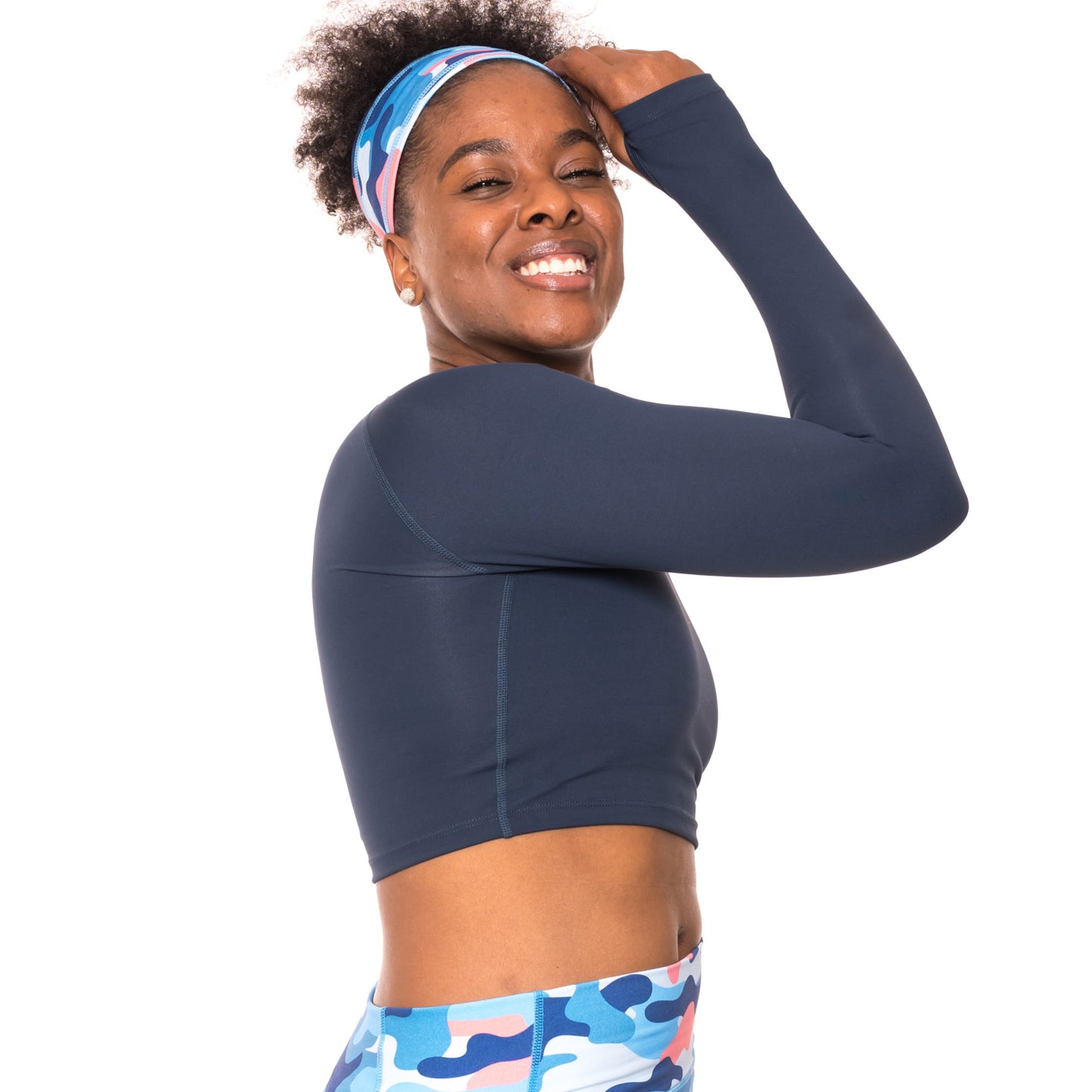 TRAINING LONG SLEEVE CROP