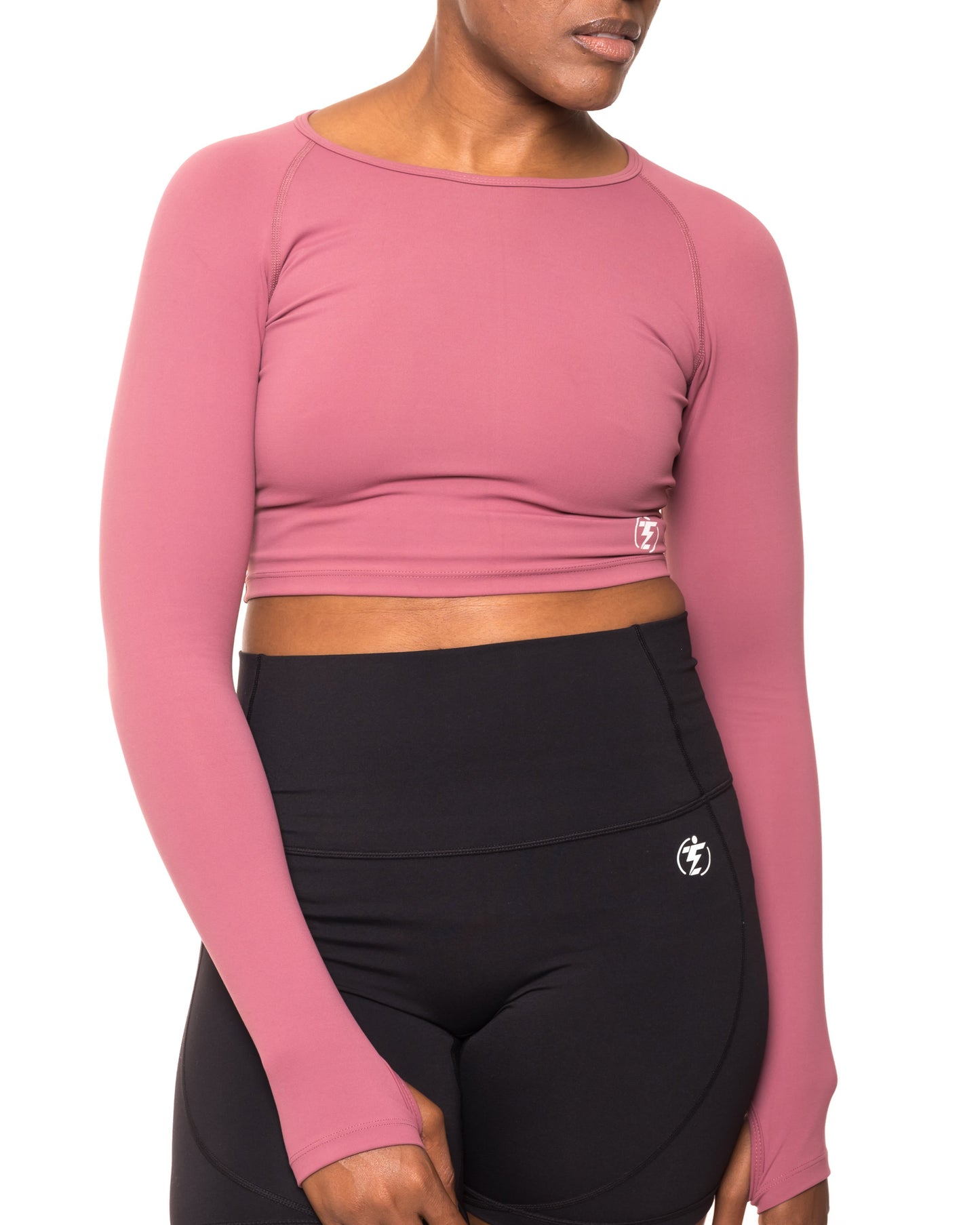 TRAINING LONG SLEEVE CROP