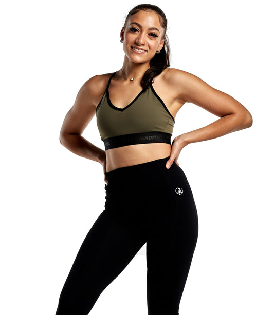 ZOEY MESH SPORTS BRA