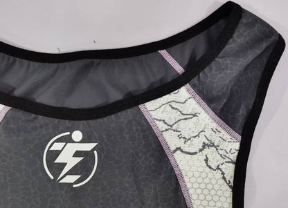OUTLAST LAVA GREY SINGLET