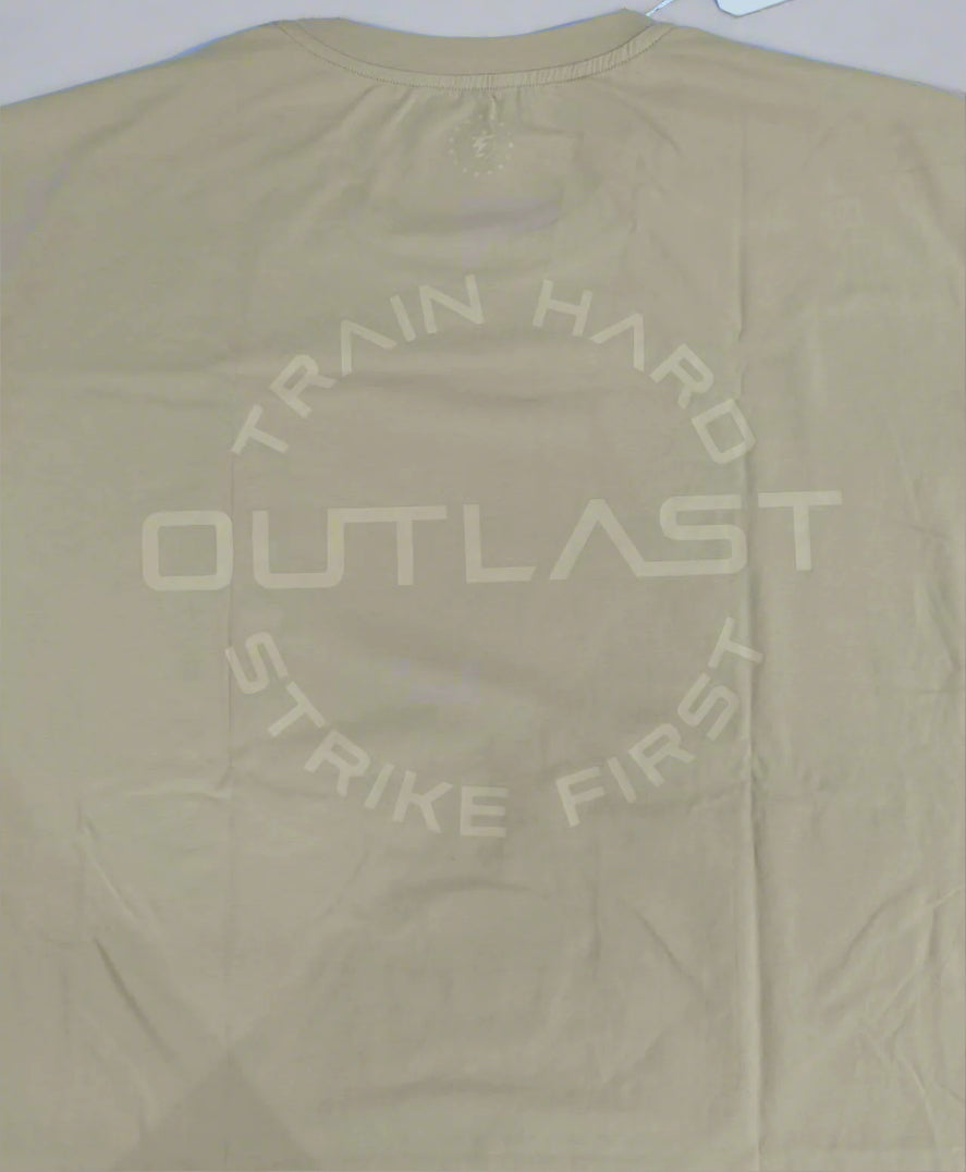 BROWN Oversized T-Shirt | WILL IT | Train Hard | Outlast